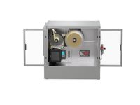 Palettenetikettierer AP 182 / AO 182 RT geöffnet frontal
