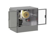 Palettenetikettierer AP 182 / AP 182 RT geöffnet links
