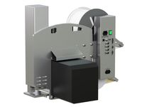 Etikettendruckspender Legi-Air 4050B mit Etiketten Rückseite