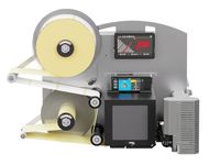 Etikettendruckspender Legi-Air 4050RR mit Etiketten frontal