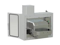 Etikettendruckspender Legi-Air 4050I offen Rückseite