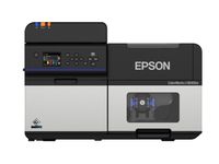 Farbetikettendrucker Epson ColorWorks C8000e ohne Etikett frontal