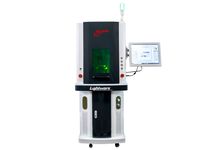 Lightworx Laser-Arbeitsstation von vorne