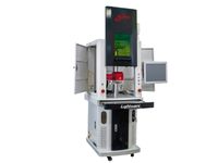 Lightworx Laser-Arbeitsstation vorne und seitlich geöffnet