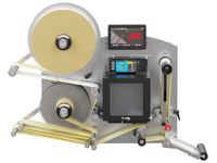 Etikettendruckspender Legi-E 4050AC mit Etiketten frontal