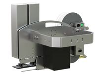 Etikettendruckspender Legi-Air 4050CWB mit Etiketten Rückseite