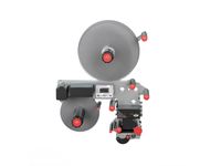 Etikettenspender Alpha HSM ohne Etiketten frontal