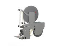 Etikettenspender Alpha HSM von hinten