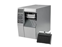 Zebra ZT510 Etikettendrucker vorne links mit Cutter