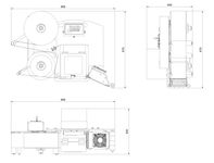 Technische Zeichnung Legi-E 4050 B