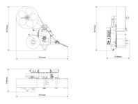 Technische Zeichnung Alpha Compact