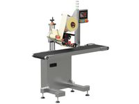 Etikettieranlage Geset 211 mit Etiketten links