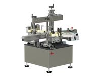 Etikettieranlage Geset 214 mit Etiketten links