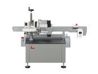 Etikettieranlage Geset 222 mit Etiketten frontal