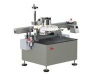 Etikettieranlage Geset 222 mit Etiketten links