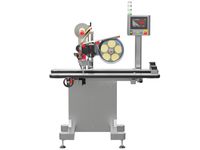 Etikettieranlage Geset 249 mit Etiketten frontal