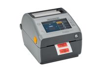 Zebra ZD621d Desktop-Drucker mit Farbdisplay beim Regaletikettendruck