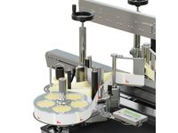 Etikettieranlage Geset 214 mit Etiketten rechts