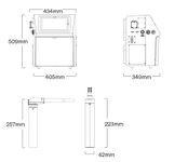 Technical Drawing Linx 9900 Serie
