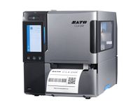 Sato CL4-SXR Links mit Etikett