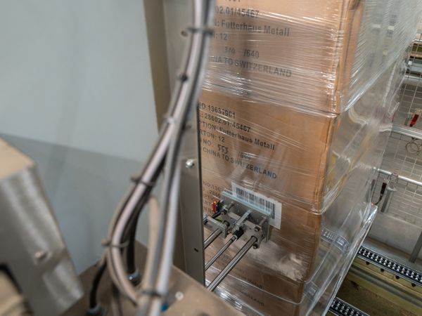 Legi-Air 4050E2A Etikett auf Palette 2