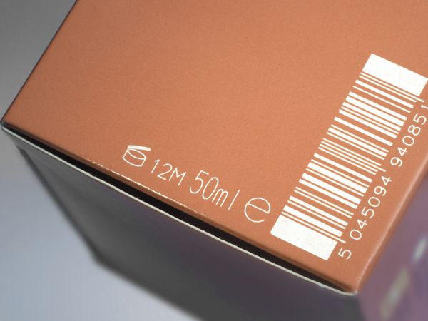 Linx CSL Laserbeschriftung auf Pappschachtel Verpackung