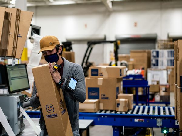 Zebra ZT610 Etikettendruck-Anwendung im Einzelhandel