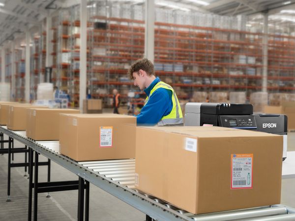 Epson ColorWorks C8000e Logistik