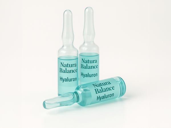 Etikettieranlage Geset 225 Etikett auf Ampullen