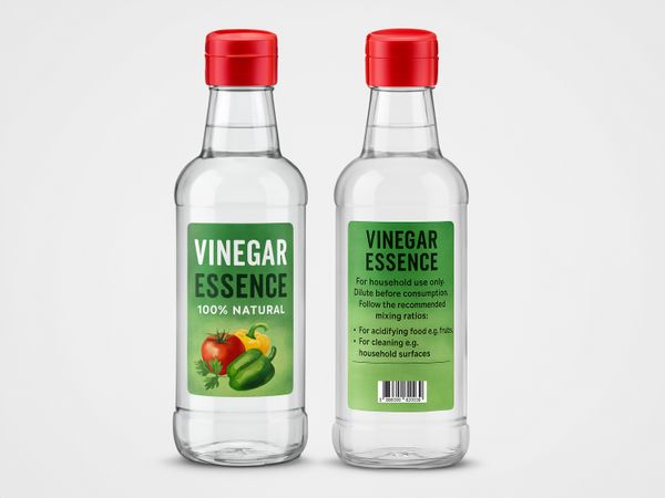 Etikettieranlage Geset 222 etikettiert auf Weinessig