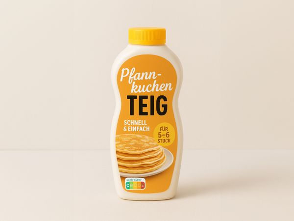 Etikettiersystem Geset 213 Etikett auf Pfannkuchen Shaker