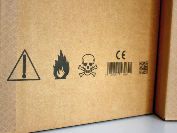 Markoprint Direktdruck Gefahrenstoffe auf Karton