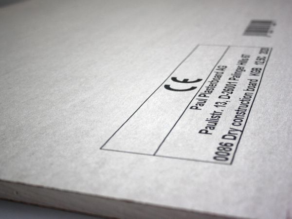 Markoprint Direktdruck auf Gipskartonplatte