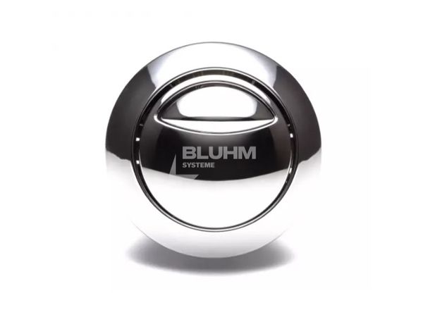 Lasercodierung Logo auf Kunststoffschalter Spülknopf