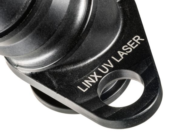 Linx UVG5 Laser-Extrusion, Extrudiertes Bauteil, Kunststoff, Text 2