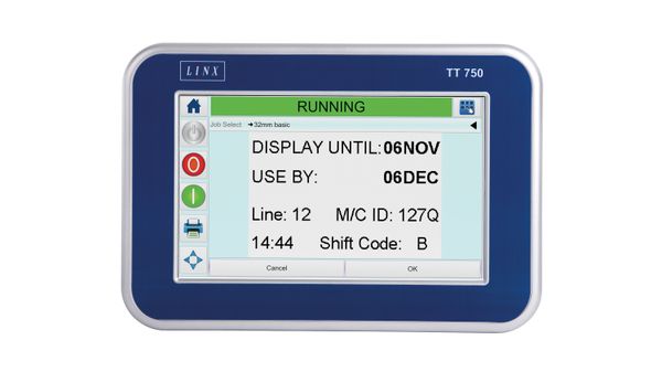 Linx TT 750 Controller mit Touch-Display