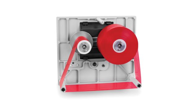Linx TT 750 Farbbandkassette mit eingelegter roter Folie