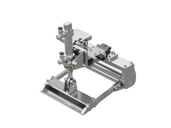 Wipe-On Spendezunge pneumatisch