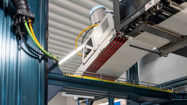 Legi-Air 4050B-R Etikettierung mit Roboter