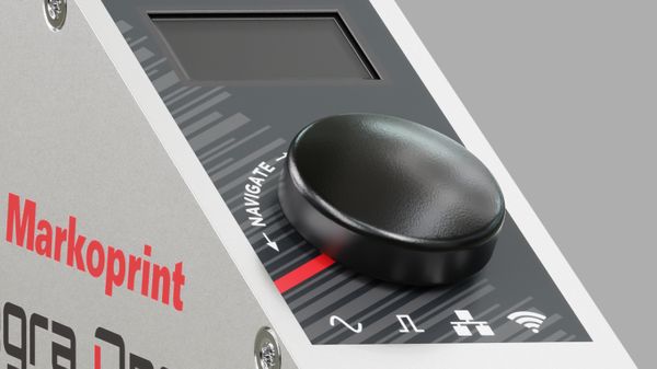 Markoprint integra One OLED display und iLogic Knopf