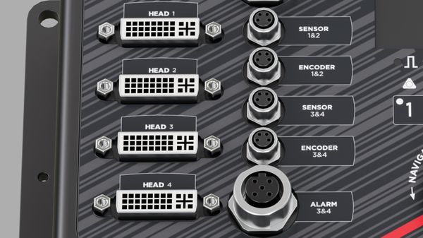 Markoprint integra Quadro steuert bis zu 4 Druckköpfe an