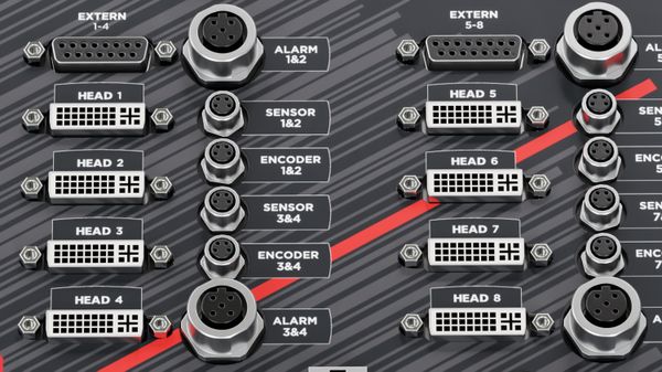 Markoprint integra Quadro2 steuert bis zu 8 Druckköpfe an