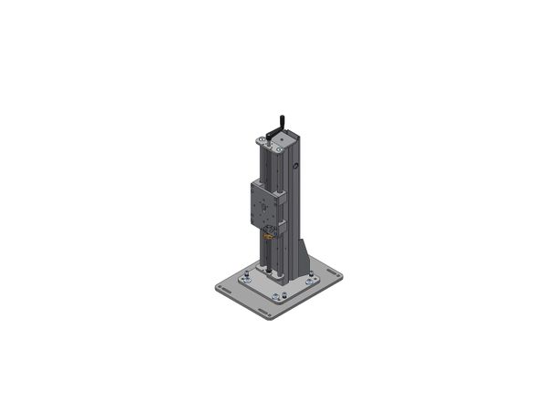 Stativ 120 Fußplatte Spindel (kurz)