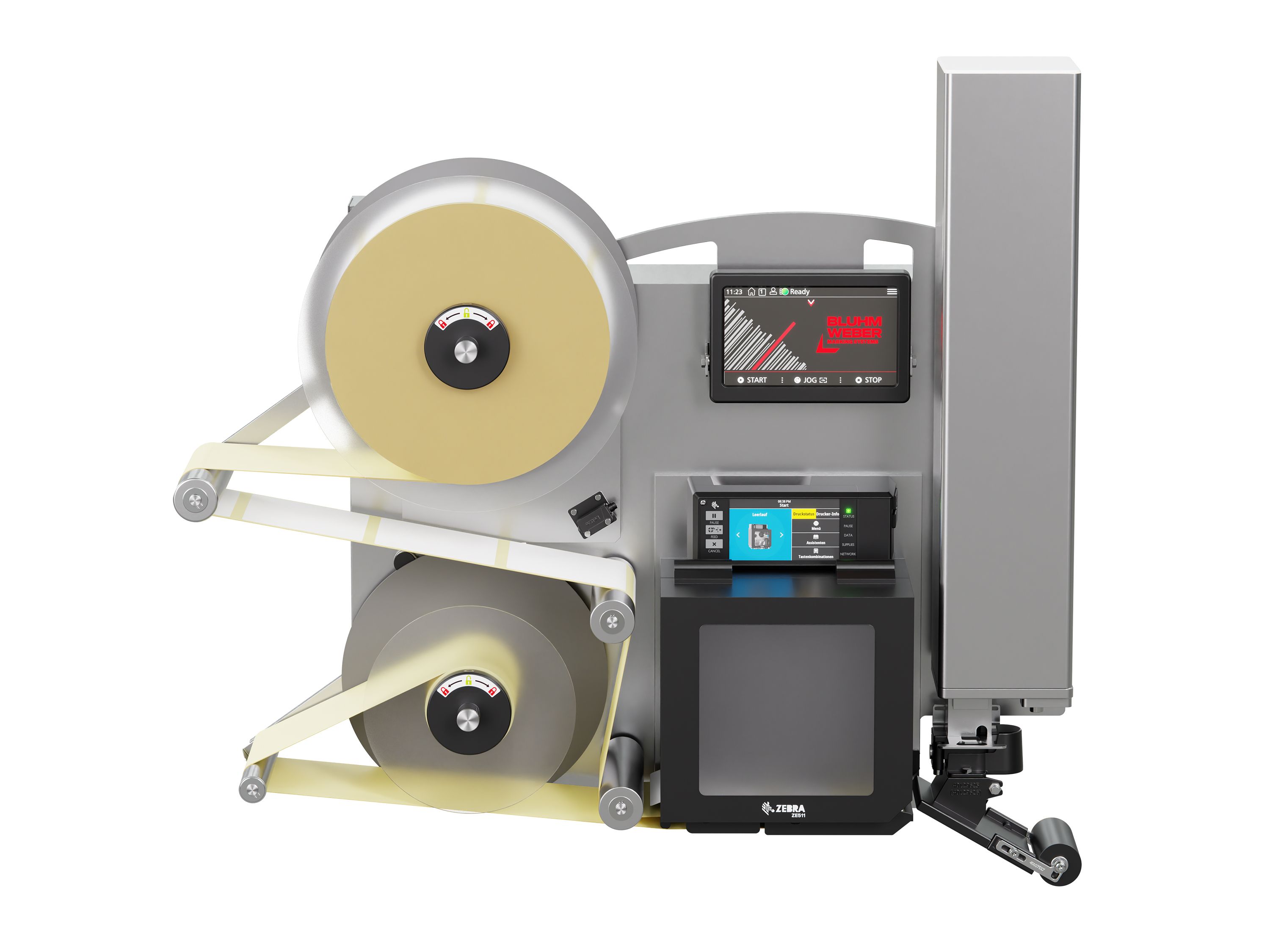 Label print applicator Legi-E 4050E with front labels