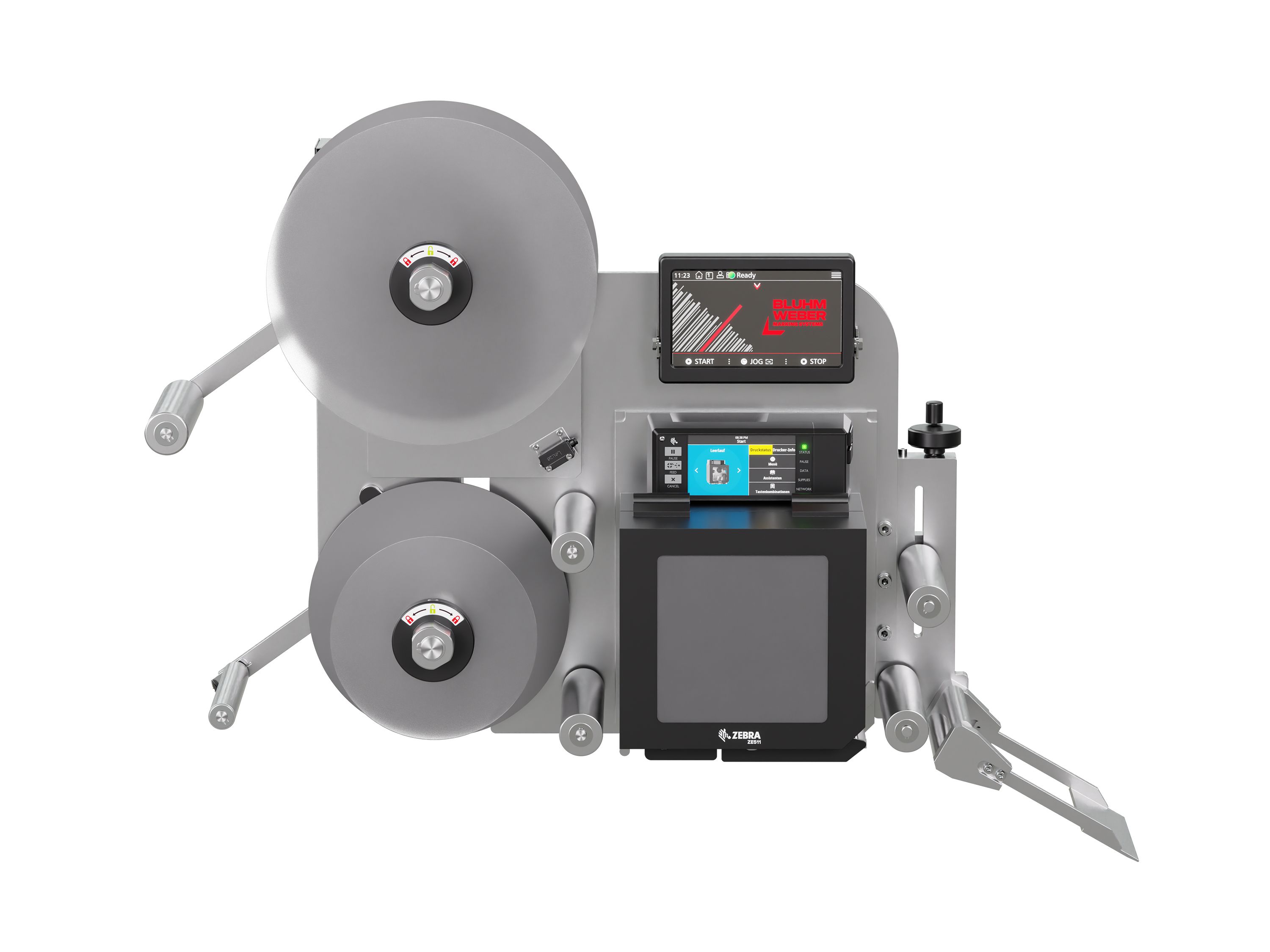 Label print applicator Legi-E 4050WO without front labels