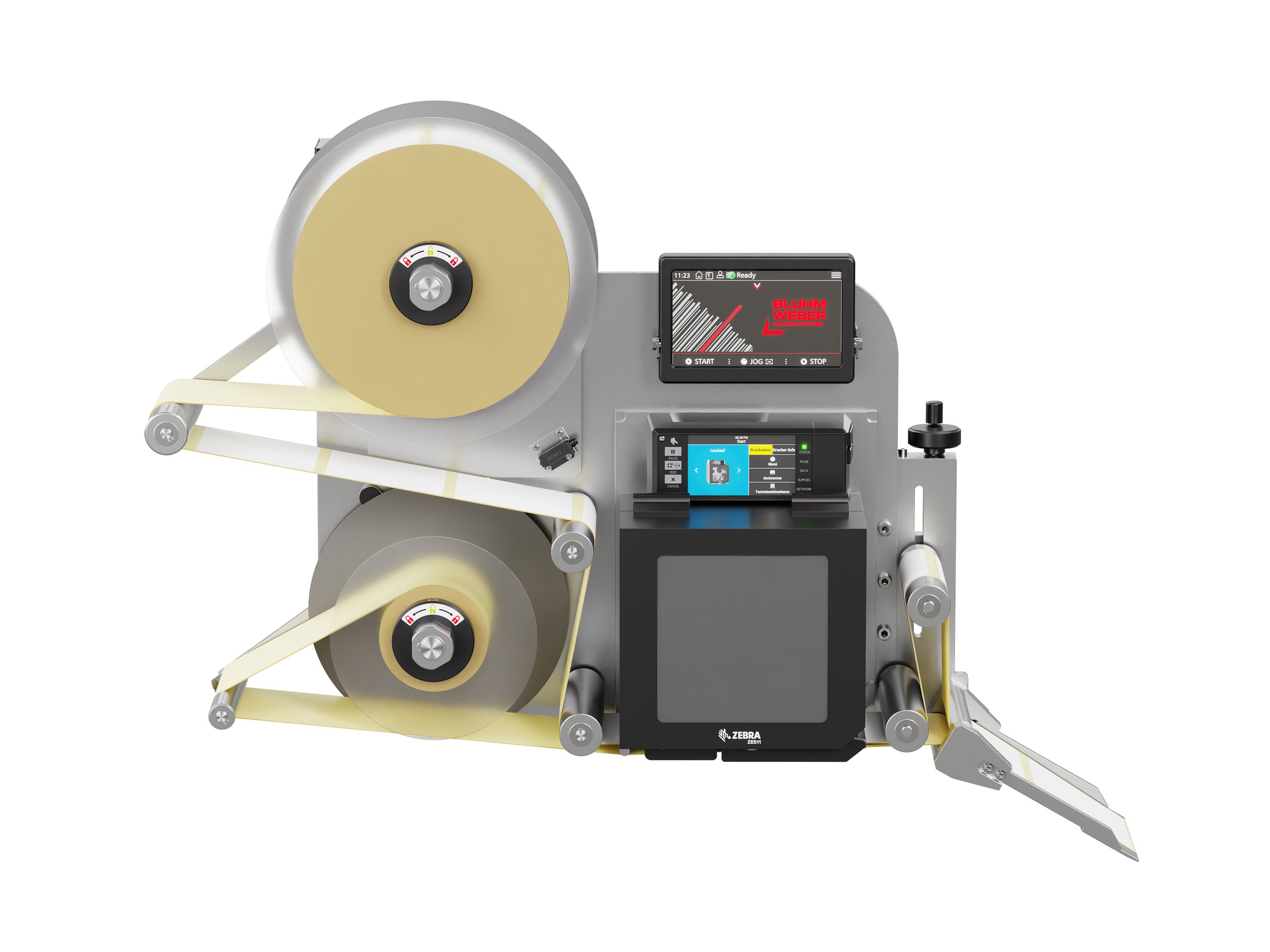 Label print applicator Legi-E 4050WO with front labels