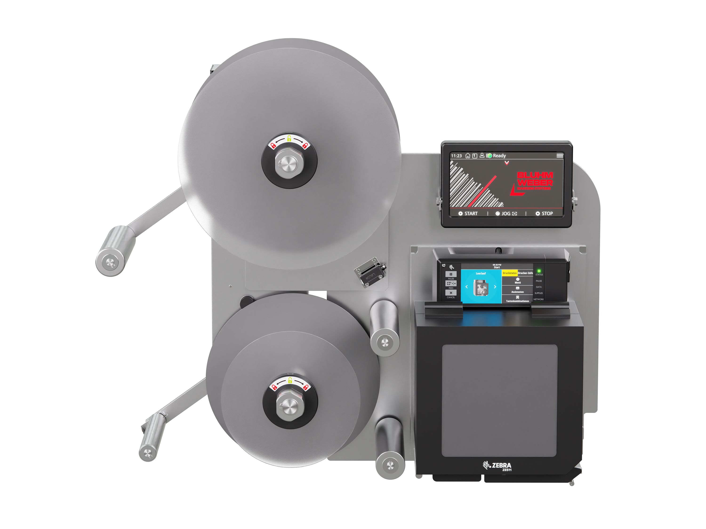 Label print applicator Legi-Air 4050B-R without front labels