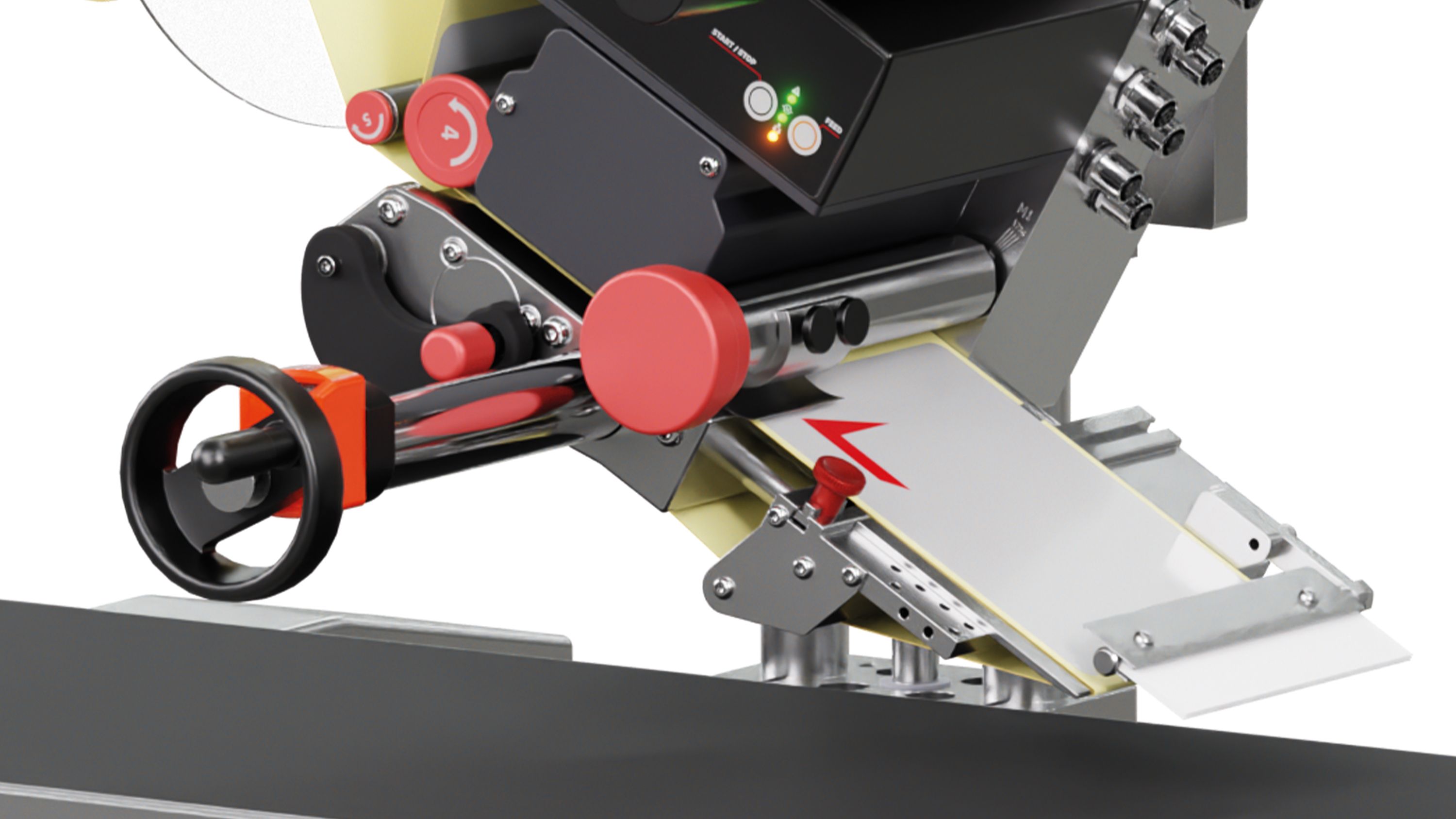 Geset 211 detail – label applicator