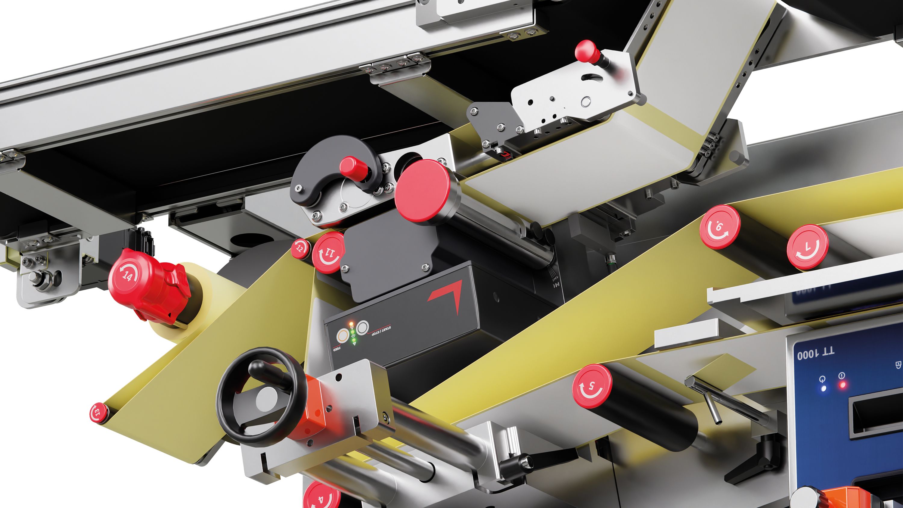 Geset 212 detail – bottom labeling