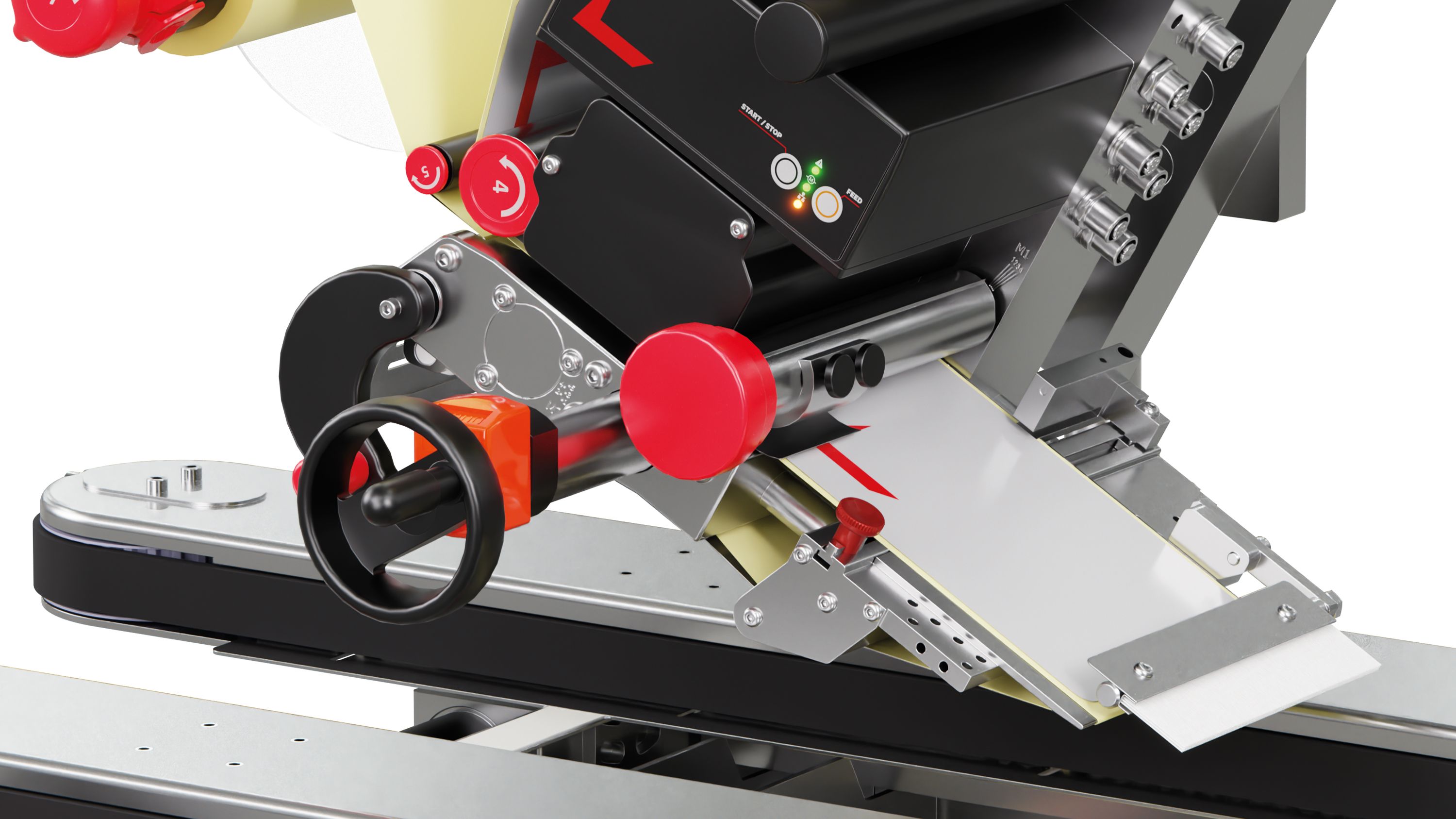 Geset 247 detail – label applicator